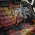Papua New Guinea Sepik Personalised Back Car Seat Cover PNG Bird of Paradise Tattoo - Polynesian Pride