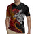 Papua New Guinea Sepik Personalised Rugby Jersey PNG Bird of Paradise Tattoo - Polynesian Pride