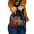 Papua New Guinea Sepik Personalised Shoulder Handbag PNG Bird of Paradise Tattoo - Polynesian Pride