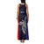 Personalised PNG Bougainville Family Matching Tank Maxi Dress and Hawaiian Shirt Bird of Paradise Tattoo Flag Motif - Polynesian Pride