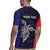 Personalised PNG Bougainville Rugby Jersey Bird of Paradise Tattoo Flag Motif - Polynesian Pride