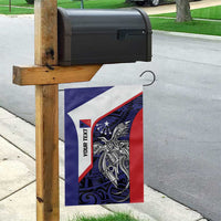 Personalised PNG Central Province Garden Flag Bird of Paradise Tattoo Flag Motif - Polynesian Pride