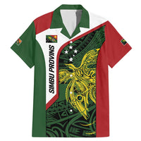 Personalised PNG Chimbu Province Family Matching Mermaid Dress and Hawaiian Shirt Bird of Paradise Tattoo Flag Motif - Polynesian Pride