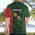 Personalised PNG Chimbu Province Hawaiian Shirt Bird of Paradise Tattoo Flag Motif - Polynesian Pride