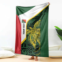 Personalised PNG East Sepik Province Blanket Bird of Paradise Tattoo Flag Motif - Polynesian Pride