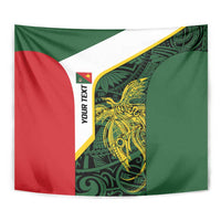 Personalised PNG East Sepik Province Tapestry Bird of Paradise Tattoo Flag Motif - Polynesian Pride