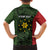 Personalised PNG Eastern Highlands Family Matching Long Sleeve Bodycon Dress and Hawaiian Shirt Bird of Paradise Tattoo Flag Motif - Polynesian Pride