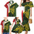 Personalised PNG Eastern Highlands Family Matching Mermaid Dress and Hawaiian Shirt Bird of Paradise Tattoo Flag Motif - Polynesian Pride