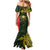 Personalised PNG Eastern Highlands Mermaid Dress Bird of Paradise Tattoo Flag Motif - Polynesian Pride