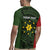 Personalised PNG Eastern Highlands Rugby Jersey Bird of Paradise Tattoo Flag Motif - Polynesian Pride