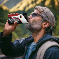 Personalised PNG Madang Province 4 in 1 Can Cooler Tumbler Bird of Paradise Tattoo Flag Motif - Polynesian Pride