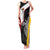 Personalised PNG Madang Province Family Matching Tank Maxi Dress and Hawaiian Shirt Bird of Paradise Tattoo Flag Motif - Polynesian Pride