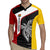 Personalised PNG Madang Province Rugby Jersey Bird of Paradise Tattoo Flag Motif - Polynesian Pride