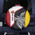 Personalised PNG Madang Province Spare Tire Cover Bird of Paradise Tattoo Flag Motif - Polynesian Pride