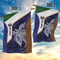 Personalised PNG Manus Province Garden Flag Bird of Paradise Tattoo Flag Motif - Polynesian Pride