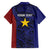 Personalised PNG Milne Bay Province Family Matching Long Sleeve Bodycon Dress and Hawaiian Shirt Bird of Paradise Tattoo Flag Motif - Polynesian Pride