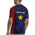 Personalised PNG Milne Bay Province Rugby Jersey Bird of Paradise Tattoo Flag Motif - Polynesian Pride