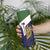 Personalised PNG Milne Bay Province Skinny Tumbler Bird of Paradise Tattoo Flag Motif - Polynesian Pride