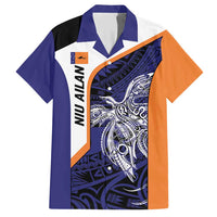 Personalised PNG New Ireland Family Matching Short Sleeve Bodycon Dress and Hawaiian Shirt Bird of Paradise Tattoo Flag Motif - Polynesian Pride