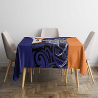 Personalised PNG New Ireland Tablecloth Bird of Paradise Tattoo Flag Motif - Polynesian Pride