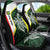 Personalised PNG Oro Province Car Seat Cover Bird of Paradise Tattoo Flag Motif - Polynesian Pride