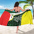Personalised PNG Oro Province Sarong Bird of Paradise Tattoo Flag Motif - Polynesian Pride