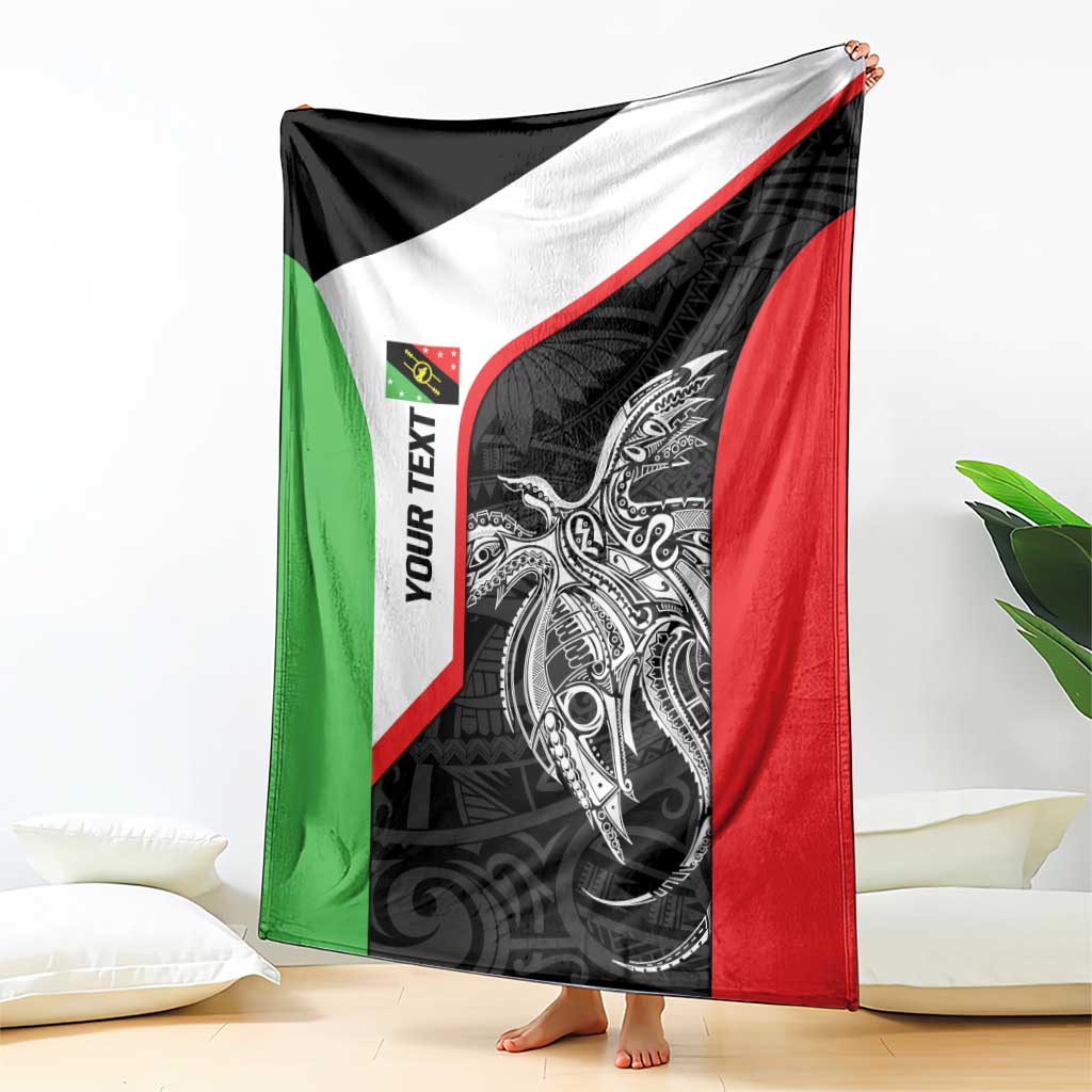 Personalised PNG Southern Highlands Province Blanket Bird of Paradise Tattoo Flag Motif - Polynesian Pride