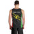 Personalised PNG Southern Highlands Province Men Tank Top Bird of Paradise Tattoo Flag Motif - Polynesian Pride