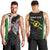 Personalised PNG Southern Highlands Province Men Tank Top Bird of Paradise Tattoo Flag Motif - Polynesian Pride