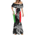 Personalised PNG Southern Highlands Province Mermaid Dress Bird of Paradise Tattoo Flag Motif - Polynesian Pride