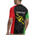 Personalised PNG Southern Highlands Province Rugby Jersey Bird of Paradise Tattoo Flag Motif - Polynesian Pride