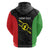 Personalised PNG Southern Highlands Province Zip Hoodie Bird of Paradise Tattoo Flag Motif - Polynesian Pride