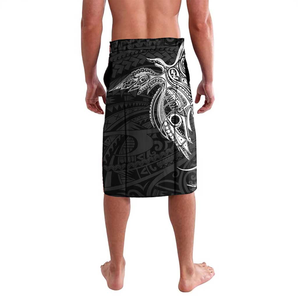 Personalised PNG Western Province Lavalava Bird of Paradise Tattoo Flag Motif - Polynesian Pride