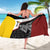Personalised PNG Western Province Sarong Bird of Paradise Tattoo Flag Motif - Polynesian Pride