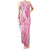 Pacific Girl and Butterfly Cancer Ribbon Personalised Family Matching Tank Maxi Dress and Hawaiian Shirt