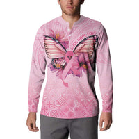 Faith Hope Love Butterfly Ribbon Personalised Button Sweatshirt