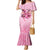 Faith Hope Love Butterfly Ribbon Personalised Family Matching Mermaid Dress and Hawaiian Shirt