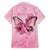 Faith Hope Love Butterfly Ribbon Personalised Hawaiian Shirt