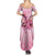 Faith Hope Love Butterfly Ribbon Personalised Summer Maxi Dress