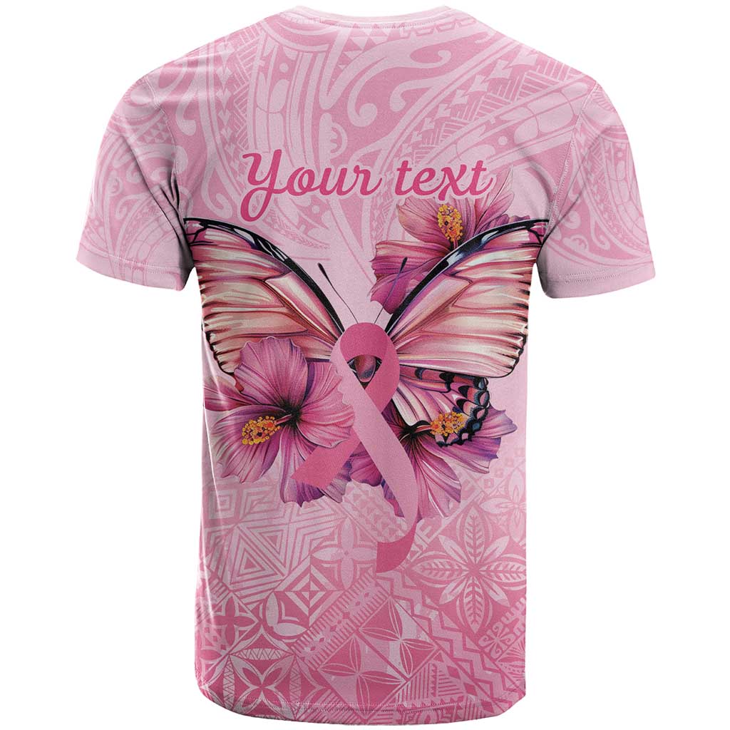 Faith Hope Love Butterfly Ribbon Personalised T Shirt