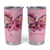 Faith Hope Love Butterfly Ribbon Personalised Tumbler Cup