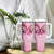 Faith Hope Love Butterfly Ribbon Personalised Tumbler With Handle