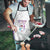 Custom New Zealand Aotearoa Apron Pink Maori Paua Shell Indigenous - Polynesian Pride