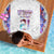 Custom New Zealand Aotearoa Beach Blanket Pink Maori Paua Shell Indigenous - Polynesian Pride