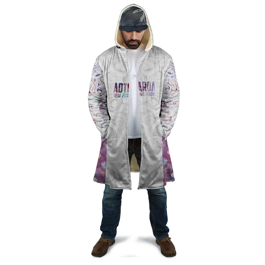 Custom New Zealand Aotearoa Cloak Pink Maori Paua Shell Indigenous - Polynesian Pride