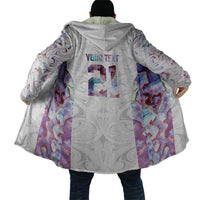 Custom New Zealand Aotearoa Cloak Pink Maori Paua Shell Indigenous - Polynesian Pride