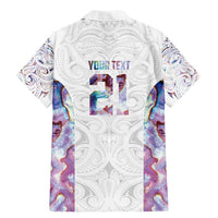 Custom New Zealand Aotearoa Family Matching Mermaid Dress and Hawaiian Shirt Pink Maori Paua Shell Indigenous LT9 - Polynesian Pride