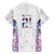 Custom New Zealand Aotearoa Family Matching Puletasi and Hawaiian Shirt Pink Maori Paua Shell Indigenous - Polynesian Pride