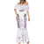 Custom New Zealand Aotearoa Mermaid Dress Pink Maori Paua Shell Indigenous - Polynesian Pride