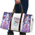 Custom New Zealand Aotearoa Travel Bag Pink Maori Paua Shell Indigenous - Polynesian Pride